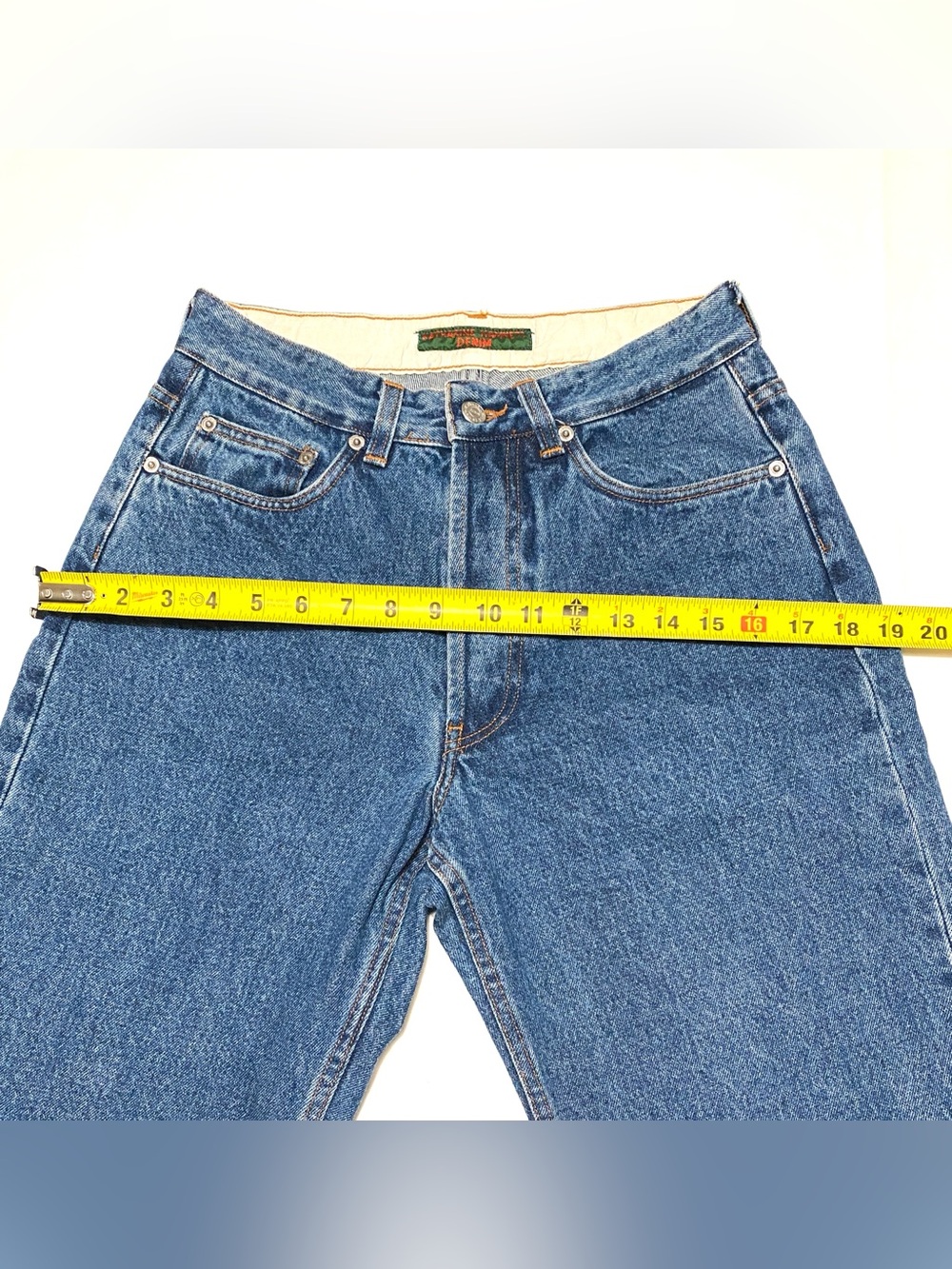 Katharine Hamnett Vintage Y2K Made in Italy High Rise Mom Straight Jeans 30 - Picture 10 of 14